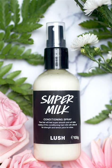 lush super milk hair spray.